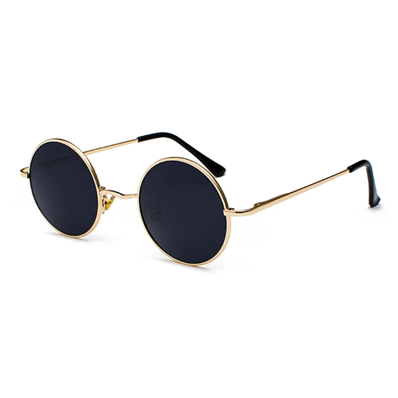 Ambesa Retro Round Polarized Sunglasses – UV400 Vintage Style