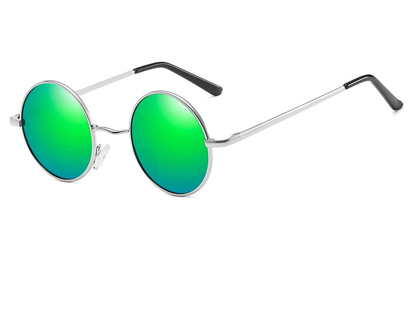 Ambesa Retro Round Polarized Sunglasses – UV400 Vintage Style