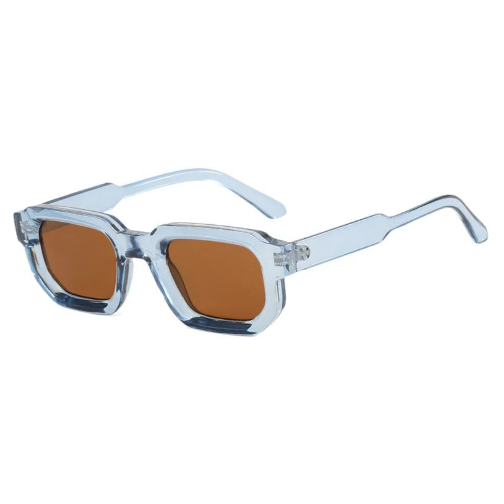 Ambesa Retro Vintage Square Sunglasses – UV400 Protection | Unisex