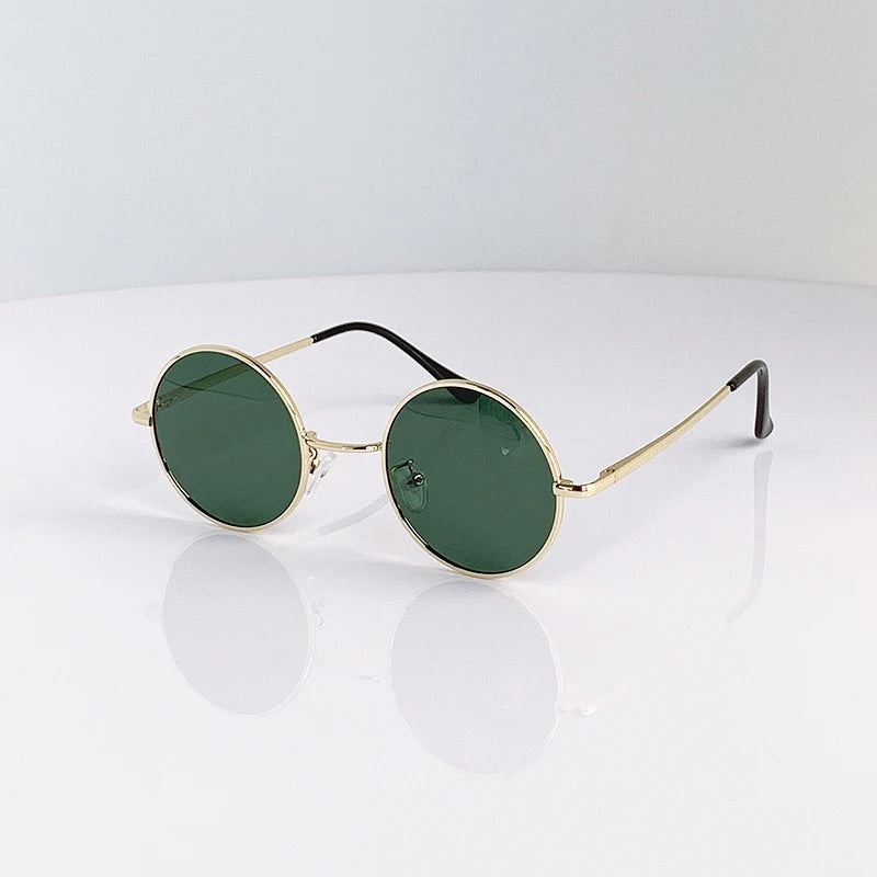 Ambesa Retro Round Polarized Sunglasses – UV400 Vintage Style