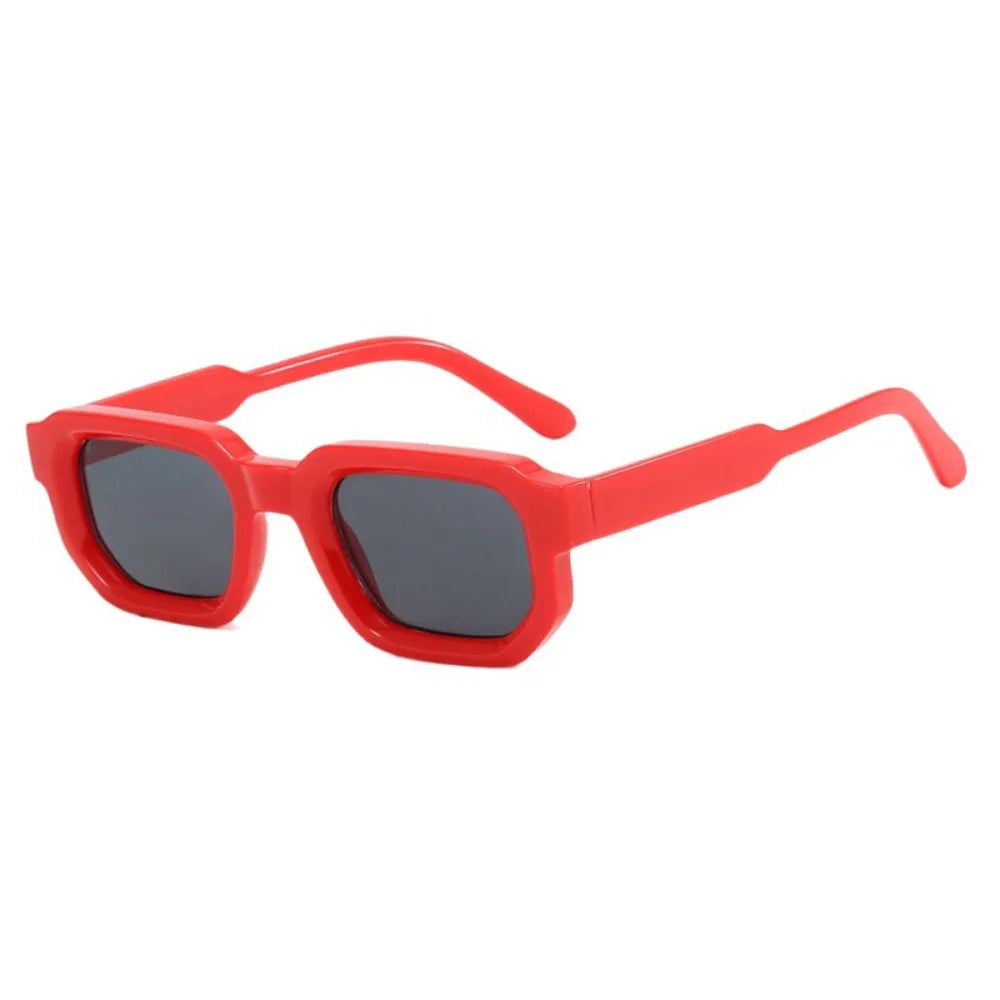 Ambesa Retro Vintage Square Sunglasses – UV400 Protection | Unisex