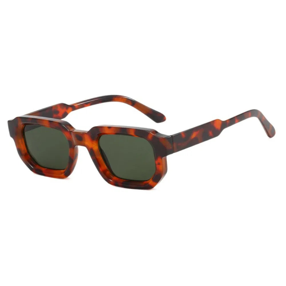 Ambesa Retro Vintage Square Sunglasses – UV400 Protection | Unisex