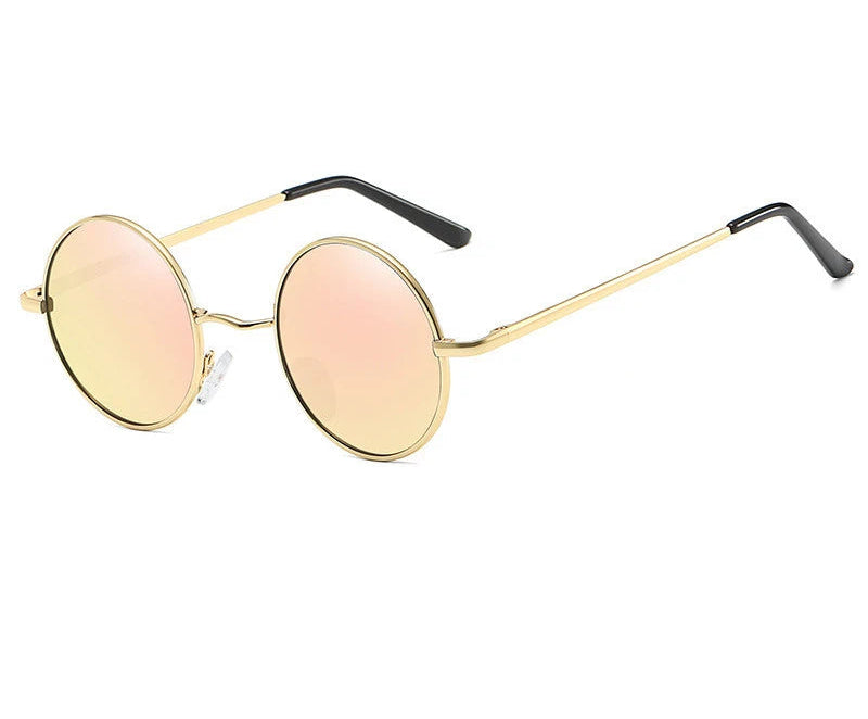 Ambesa Retro Round Polarized Sunglasses – UV400 Vintage Style
